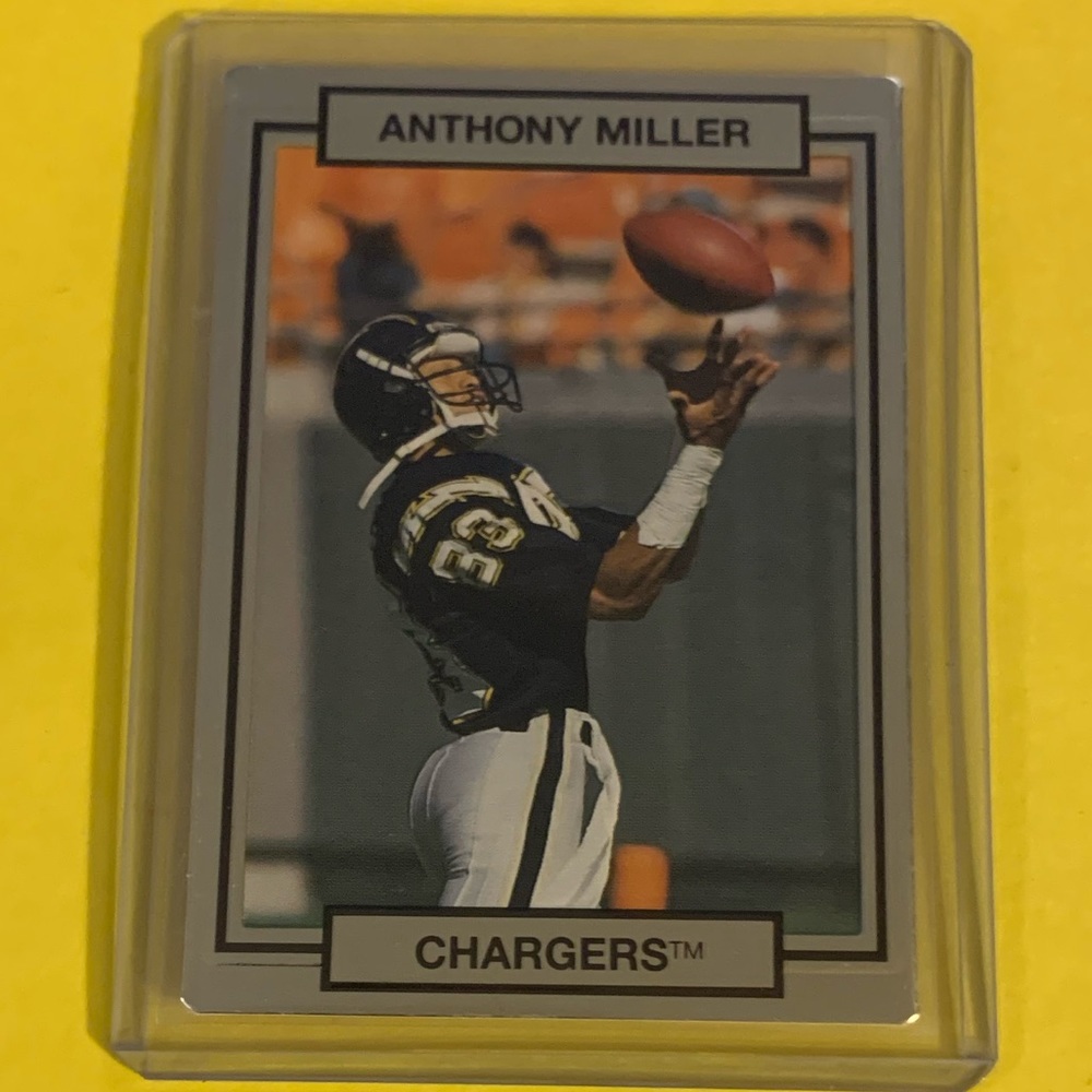Anthony Miller #235 1990 Action Packed Football Trading Card
